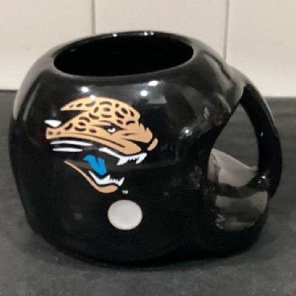 NFL Jacksonville Jaguars - Team NFL 3D Sculpted Logo Ceramic Coffee Cup Mug